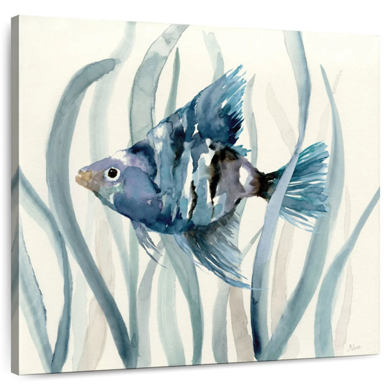 Brampt Fish In Seagrass II, 16" H x 16" W