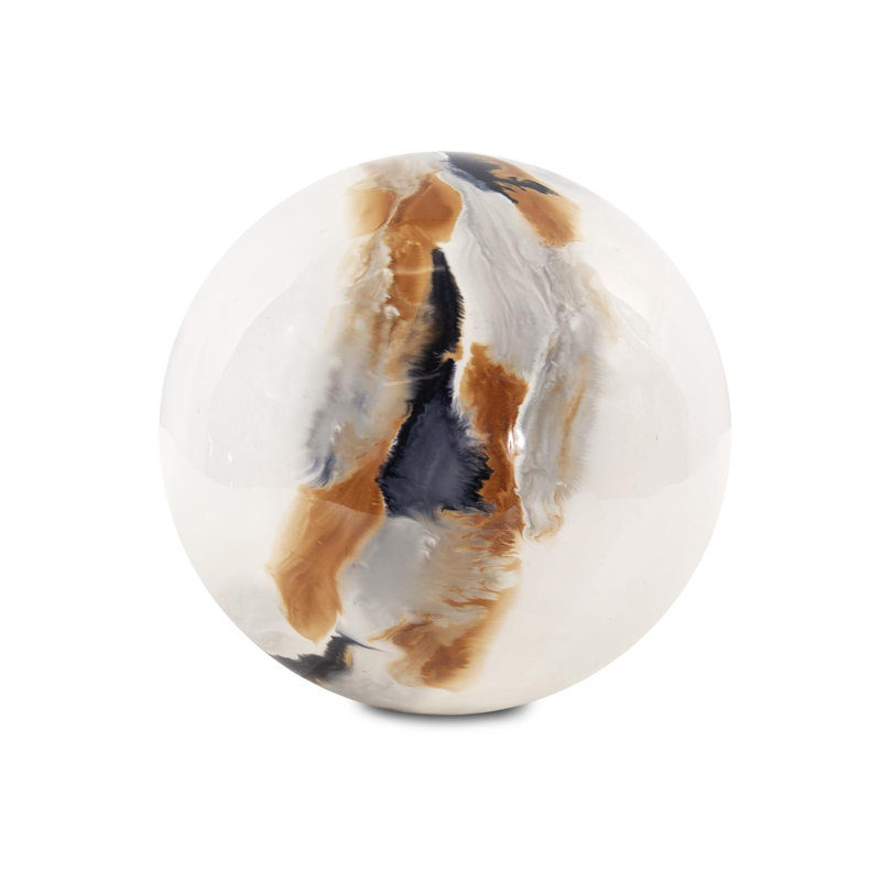 Sphère de fer Lahar - petite, H 6 po x l 6 po x P 6 po