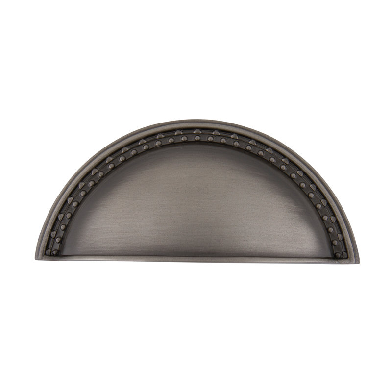 Nostalgic Warehouse Cup Pull Meadows, Antique Pewter