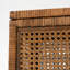 Ensemble de 3 boîtes de rangement en rotin naturel avec fermetures à loquet