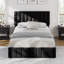 Bed Frame with 4 Storage Drawers, Adjustable Height Headboard, No Box Spring Needed-1628891341-1628891378