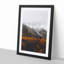 Orange Forest in Italy in Abstract - Picture Frame Graphic Art Print-55723834-55723833