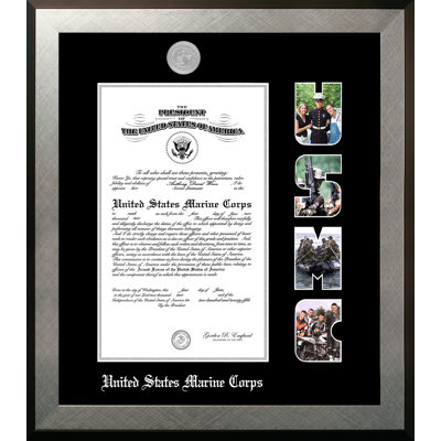 Marine Certificate Honor Picture Frame