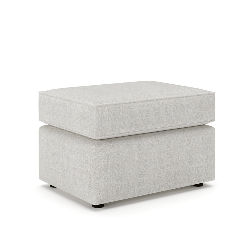 Repose-pieds Lawson , Tissage natté lin Drusky Sustain®