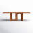 Tov Furniture Satra Walnut Rectangular Dining Table