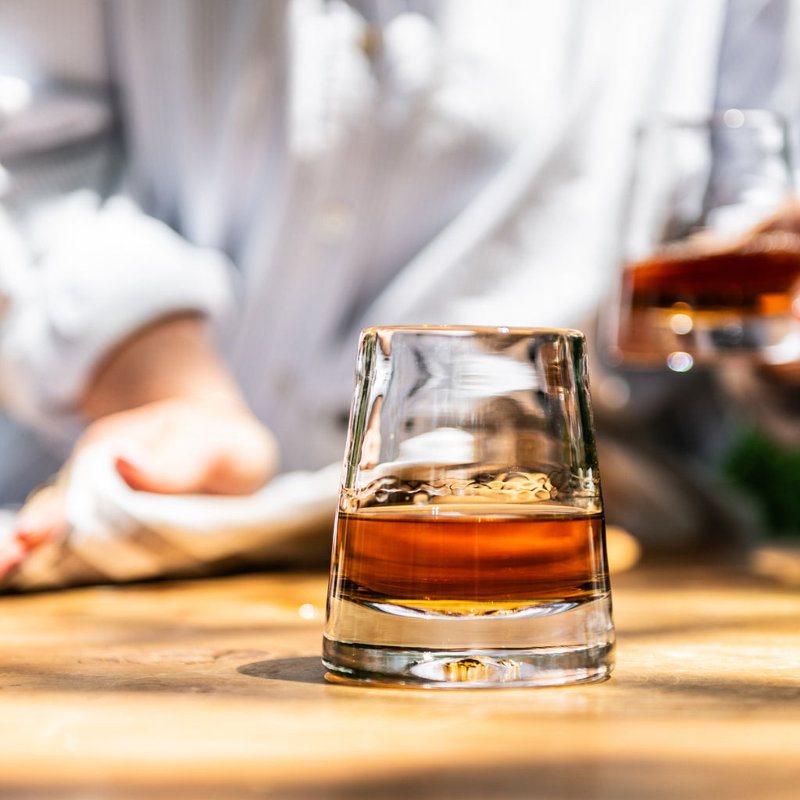 Ascutney Glass Whiskey Glass
