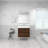 30'' Single Bathroom Vanity with Acrylic Top-1316012028