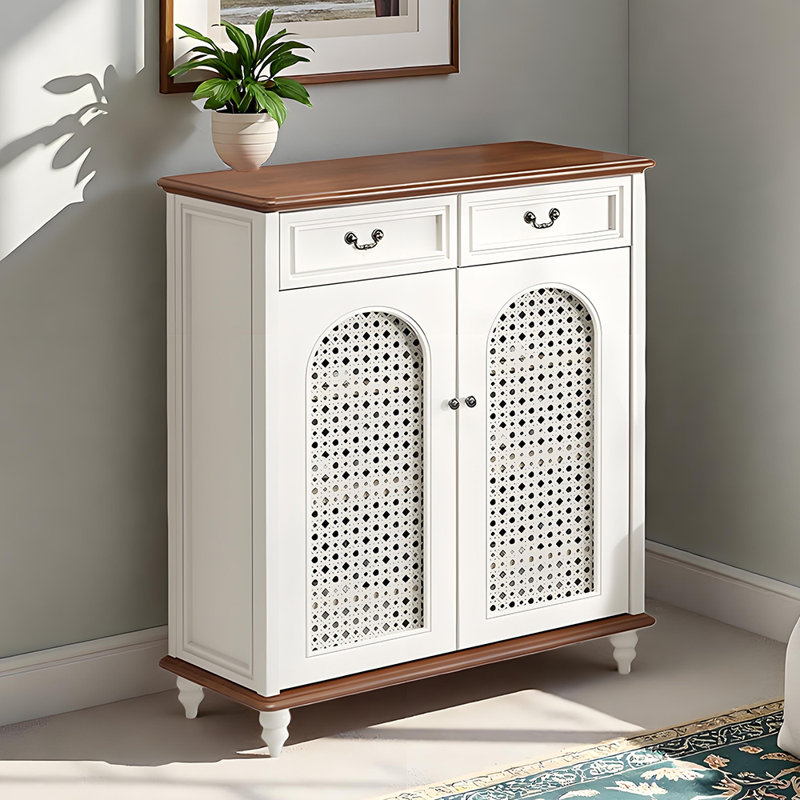 Armoire à chaussures moderne et simple, H 41,34 po x l 39,37 po x P 14,96 po