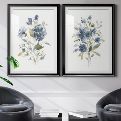 Linen Botanical I - ensemble de 2 reproductions