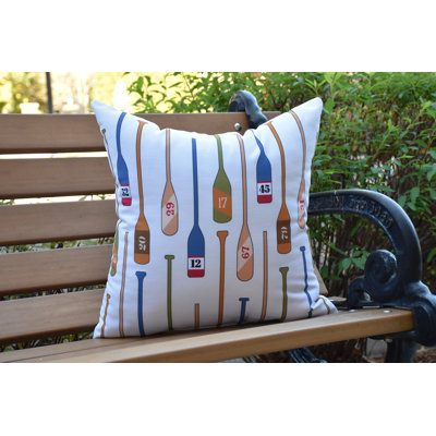 Nantucket Outdoor Reversible Throw Pillow