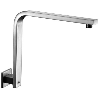 12" Square Raised Wall Mounted Shower Arm