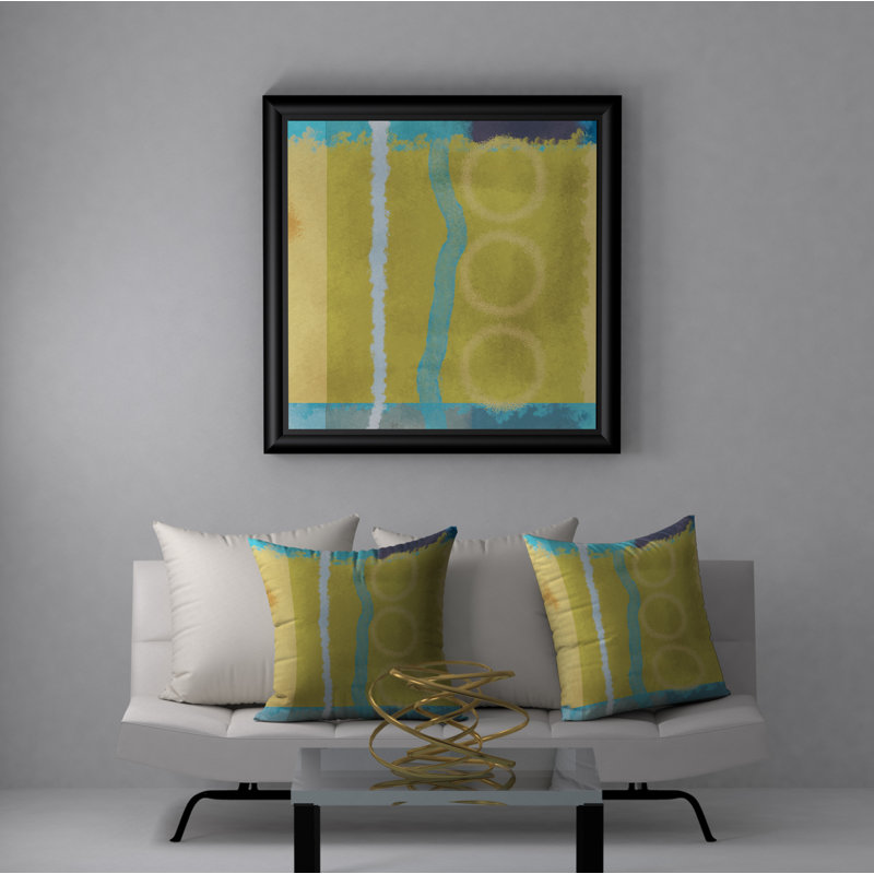 Reversible Throw Pillow, 18" x 18"