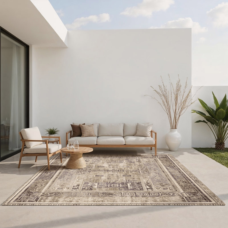 Odyssey Journey Indoor And Outdoor Area Rug, Rectangle 4' x 6'