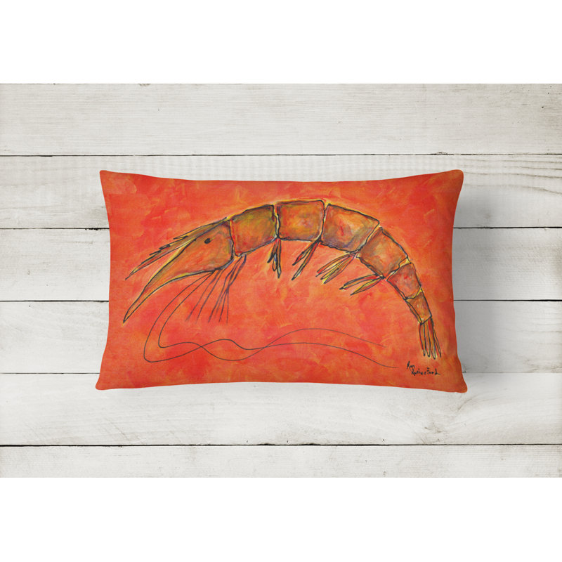 Coussin intérieur/extérieur crevette