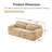 Boneless Sofa 32D High Density Sponge Bottom Anti-Slip Design,No Assembly Required Ergonomic Design,Full-compression Vacuum Packaging-2141011173-2141011178