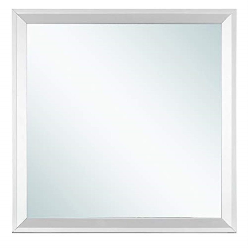 Miroir Chataignier, Argenté / Champagne