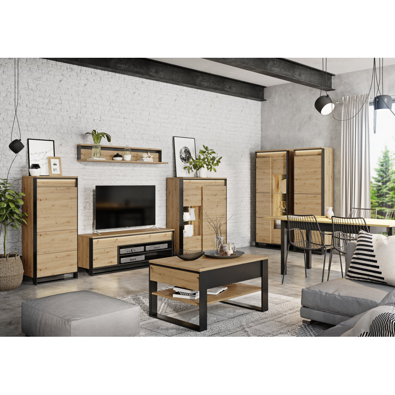 Carbone Display Cabinet