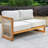 Acacia 5-Piece Outdoor Sectional Seating Group With Cushions