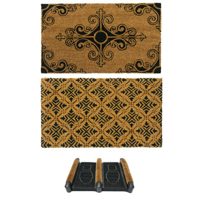 Geometric Outdoor Doormat