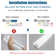 G13 Bi-pin Based T8 4FT LED Light Bulbs, 24W 3000LM