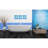 Landscape 1 in. x 4 in. Translucent Glass Plastic Face Mounted Brick Mosaic Designer Pool Tile
