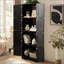 Élégante armoire de rangement à 8 portes avec 4 tablettes, idéale pour un décor organisé et élégant dans les salons, les cuisines et les bureaux-949779834