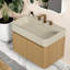 Modern Vanities, Solid Surface, Oak Storage-1982819402