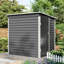 4 x 6FT Outdoor Metal Garden Storage Shed-696480895