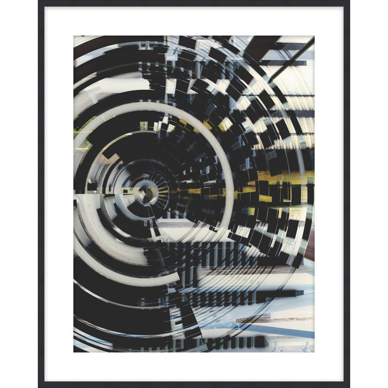 Radial 2 Framed Print, 26.5" H x 22.5" W