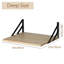 2 Piece Floating Shelf