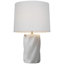 AERIN Ripley 25" Torsade Table Lamp with Linen Shade-789405294