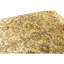 Hand Knotted Wool Area Rug in Gold