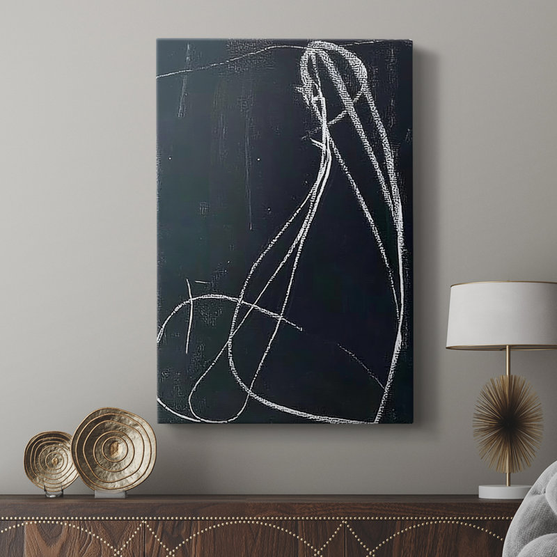 ABSTRACT Series DCXVII -Custom Wrapped Gallery Cavas, 27" H x 18" W