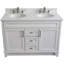Ensemble de meuble-lavabo double 49 po