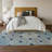Premium Machine Washable Prisco Navy Rug-1802953247