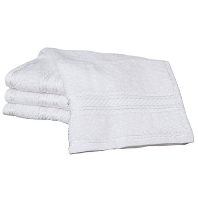 Linens Limited Luxury Supreme 100% Egyptian-Like Cotton | Quick Dry & Highly Absorbent | Durable & Super Soft | Face Cloth