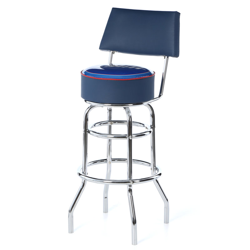 Swivel Upholstered Counter Stool