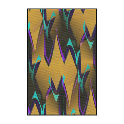 Jaune Tapis décoratif