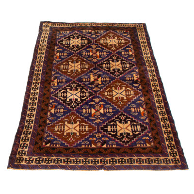 Dequita Wool Oriental Indoor Rug