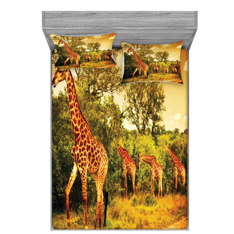 Microfiber Sheet Set, Full Sheet Set + Fitted Sheet + 2 Pillowcases
