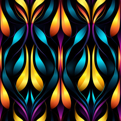 Abstract Comforter