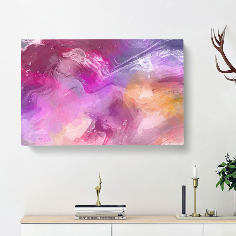 I Want What I Want In Abstract - Wrapped Canvas Painting, 40cm H x 60cm W x 3cm D