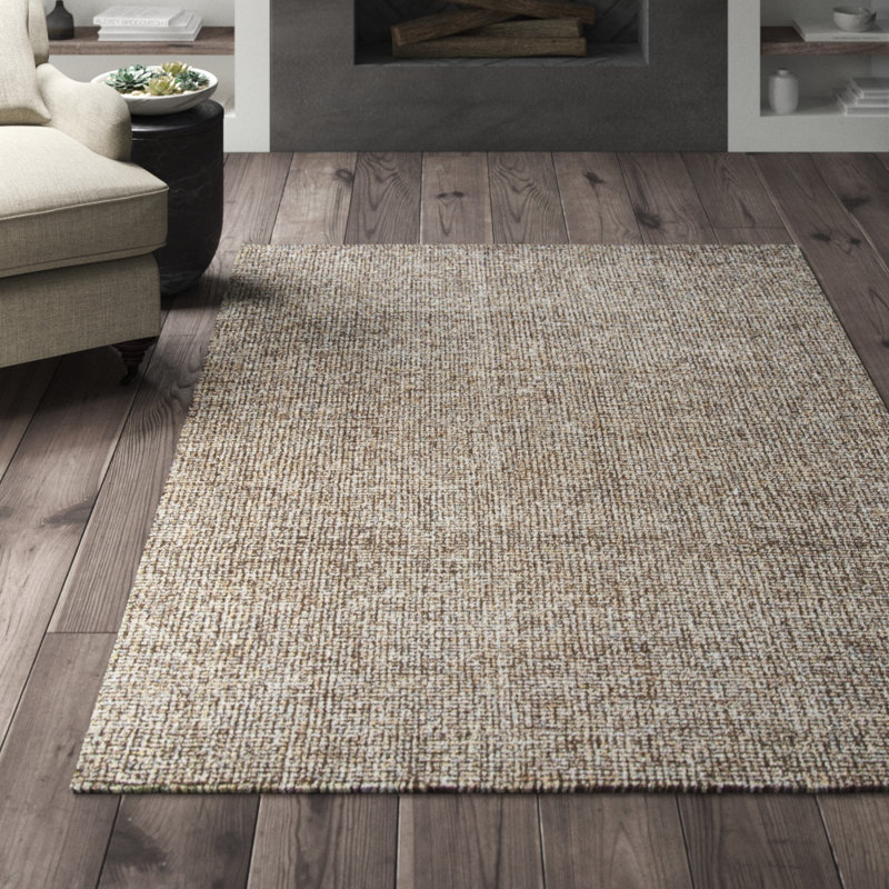 Tapis en laine touffeté à la main Britley, Rectangle 12 pi x 15 pi