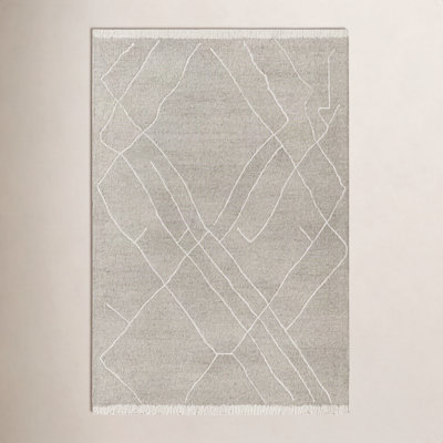Peregrina Hand-Woven Geometric Rug