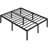 14.5" H Metal Platform Bed Frame with Heavy Duty Steel Slat Support-532846400