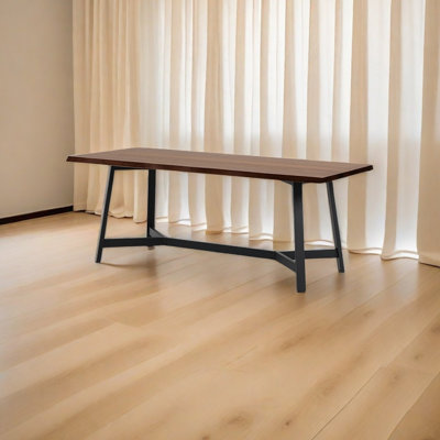 Black Walnut Minimalist Modern Dining Table
