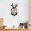 Tête de cerf murale, tête de cerf en résine, art mural, décoration murale pour la maison