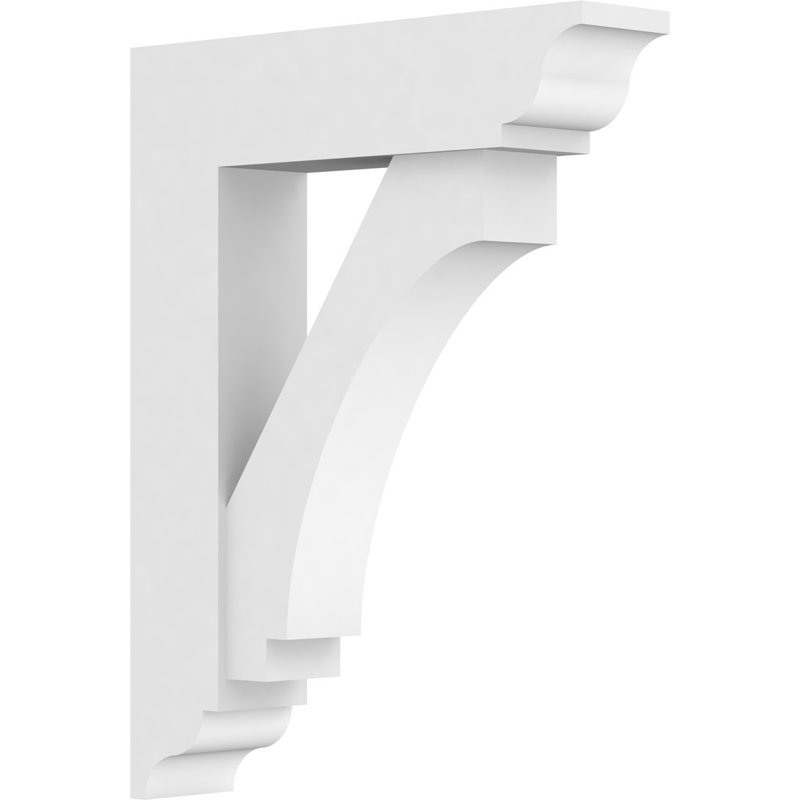 Support standard en uréthane avec extrémités traditionnelles l 3 po x P 14 po x H 18 po, H 18 po x l 3 po x P 14 po