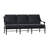 Delphi 80'' Wide Metal Patio Sofa with Cushions-87198170-26206751