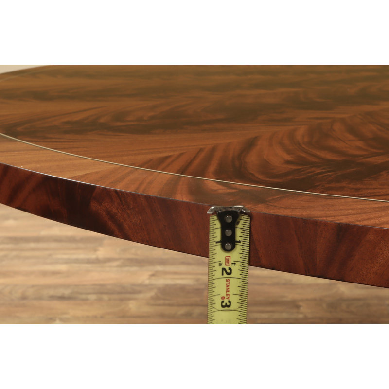  Round Mahogany Dining Table Seats 10-12 People